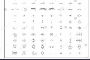 Набор элементов электрической цепи