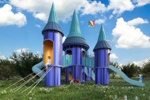 Моделирование и визуализация детского игрового комплекса