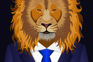 Лев в пиджаке