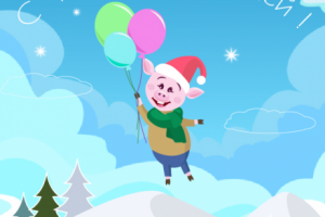 Новогодняя открытка