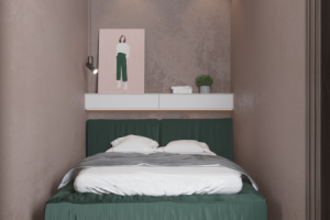 Дизайн совмещенной спальни