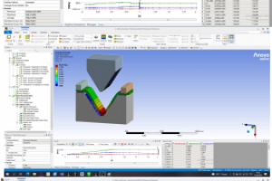 Модель штамповки заготовки из алюминия. Прочностной расчёт.