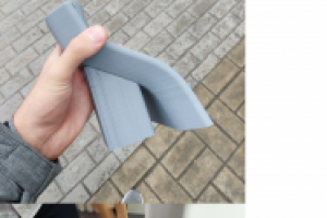 Спроектирована модель горки для краника