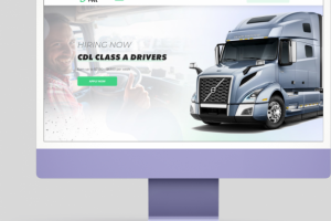 Сайт-визитка компании перевозок