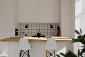 Дизайн кухни-гостиной