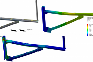 Анализ несущей способности консоли