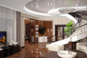 дизайн гостиной в современном стиле