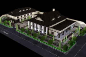 оформление ландшафта на прилегающей територрии к комплексу