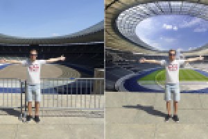 Замена фона.