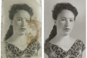 Реставрация старого фото.