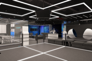 Интерьер и реализация парка виртуальной реальности "ARENA SPACE"