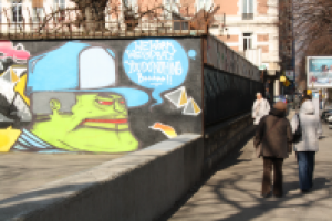 Уличная жизнь Франции