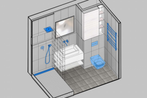 Схема ванной