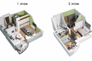 Общий вид пентхауса