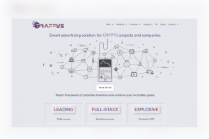 Smart advertising solution for CRYPTO projects and