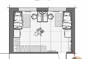 Планировка детской комнаты  (помещения) от 6 до 19 кВ.м