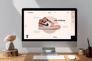 Первый экран Nike