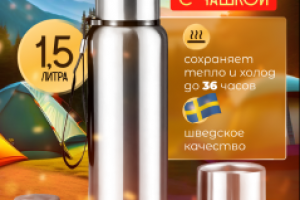 Карточка товара для маркетплейса - термос