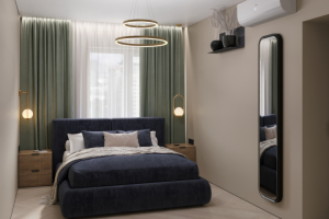 Спальня + коридор