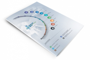 Буклет А4 компания "Климат Проект"