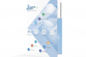 Папка А4 для компании "Климат Проект"