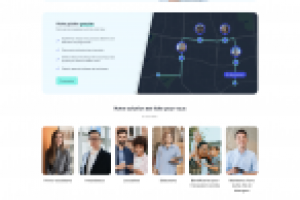 Вёрстка и программирование клиентской части сайта