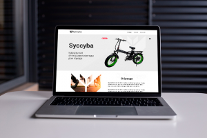 Сайт-презентация для продажи электровелосипедов на Tilda