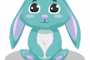 Векторный зайка