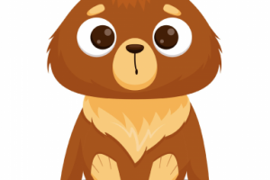 Векторный мишка