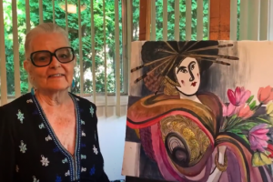 Презентация художественной выставки