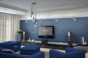 Визуализация декоративных гипсовых панелей