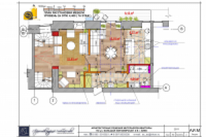 Архитектурное решение интерьеров квартиры в г. Киеве