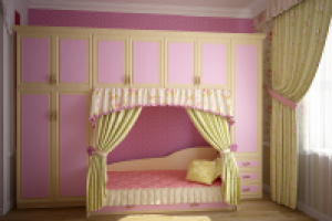 Интерьер детской комнаты (г. Санкт-Петербург)