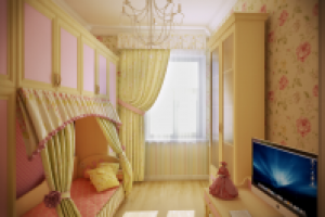 Интерьер детской комнаты (г. Санкт-Петербург)