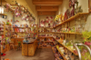 Интерьер магазина подарков