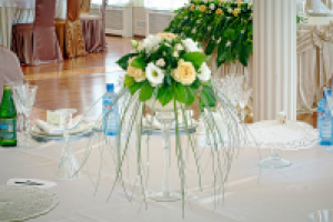 Съёмка свадебного интерьера