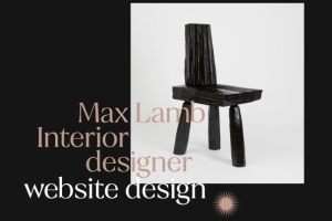 Веб-сайт для дизайнера интерьеров