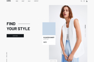 Веб-сайт интернет магазина