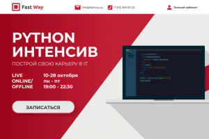 Landing page онлайн-курса по Python (корпоративный стиль)