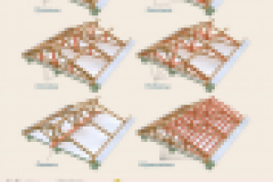 Висячие стропила: типы и особенности конструкций