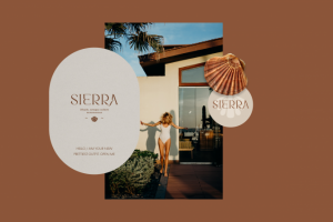 Логотип для бренда купальников SIERRA