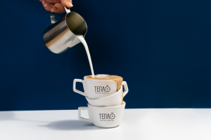 Логотип для кофейни Тепло