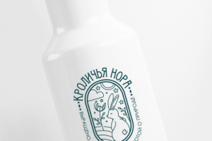 Логотип для фермерского хозяйства "Кроличья нора"