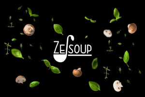 Разработка логотипа и упаковки для крем-супов в пачках "Ze-soup"