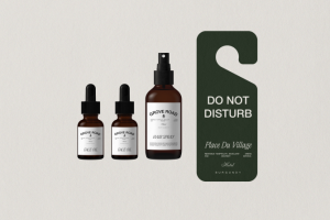 Айдентика для французского отеля