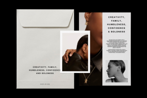 Айдентика для бренда ювелирных украшений