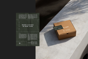 Фирменный стиль для бренда женской одежды