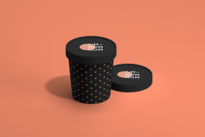 Брендинг для доставки еды OM NOM NOM