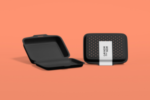 Брендинг для доставки еды OM NOM NOM