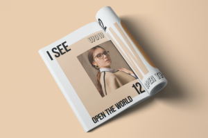 Развороты для журнала магазина оптики